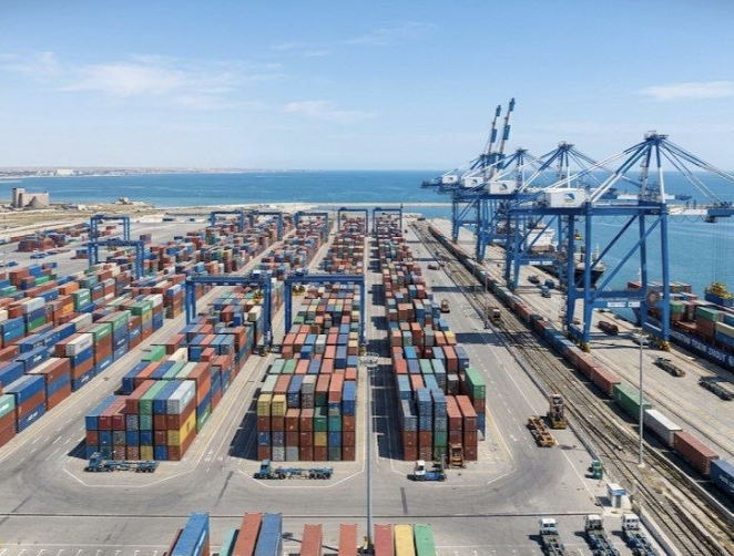Kazakhstan and China are launching a new container hub on the Caspian Sea