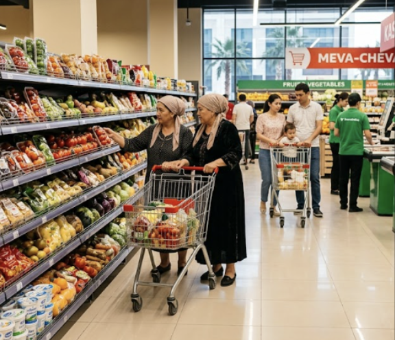 乌兹别克斯坦本地食品连锁正在挤压全球零售巨头