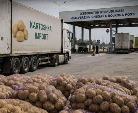Uzbekistan Imports 421.9 Thousand Tons of Potatoes in First Half of the Year